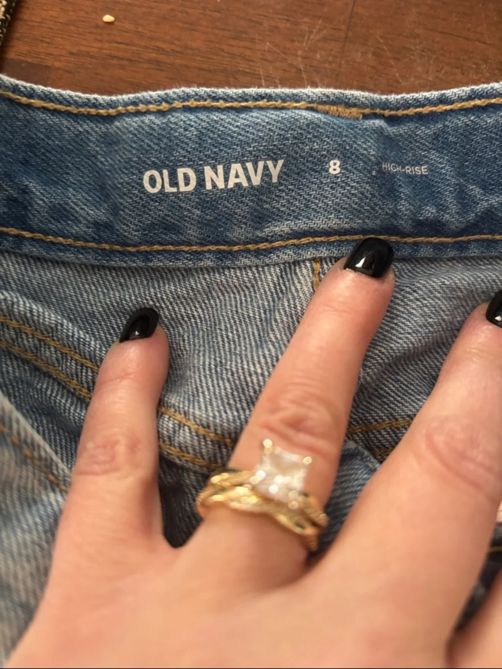 NWOT Old Navy Light Blue and Dark Blue Denim Shorts Duo